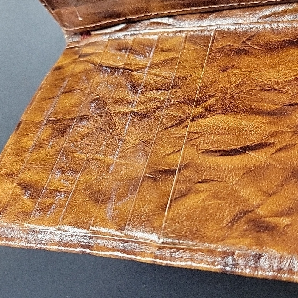 Boar Leather Wallet - Picture 3 of 5